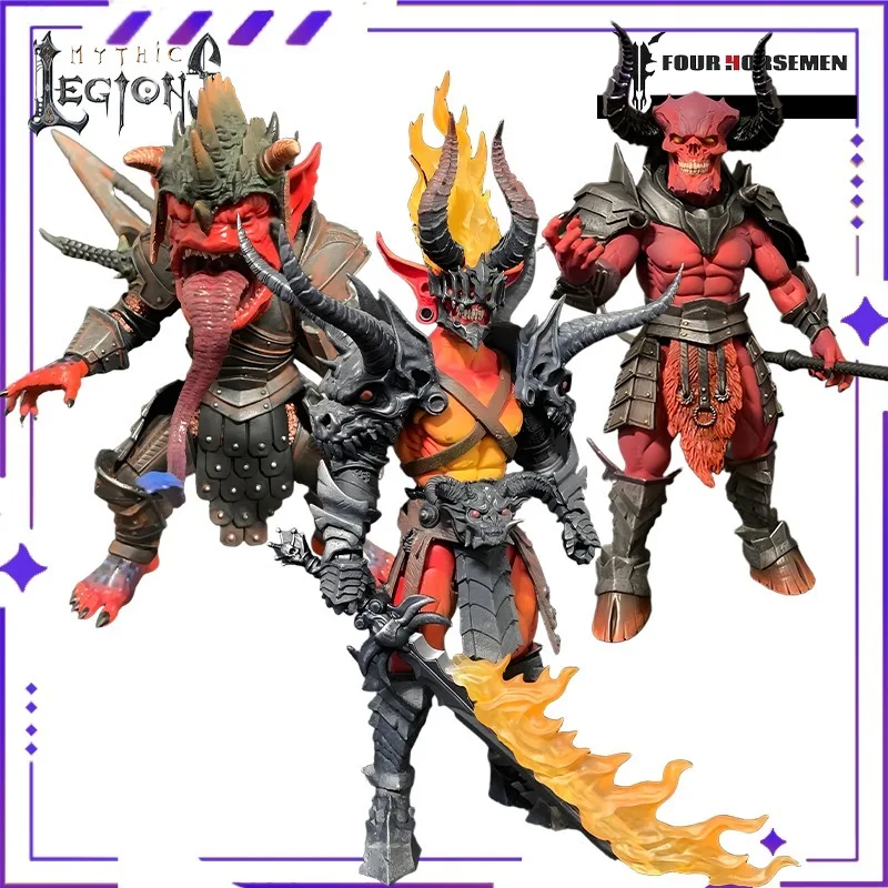 

[Stock] Four Knights Studio Genuine Mythical Legion Series Belphegorr Finished Model Movable Joint Model Exquisite Gift Ornament