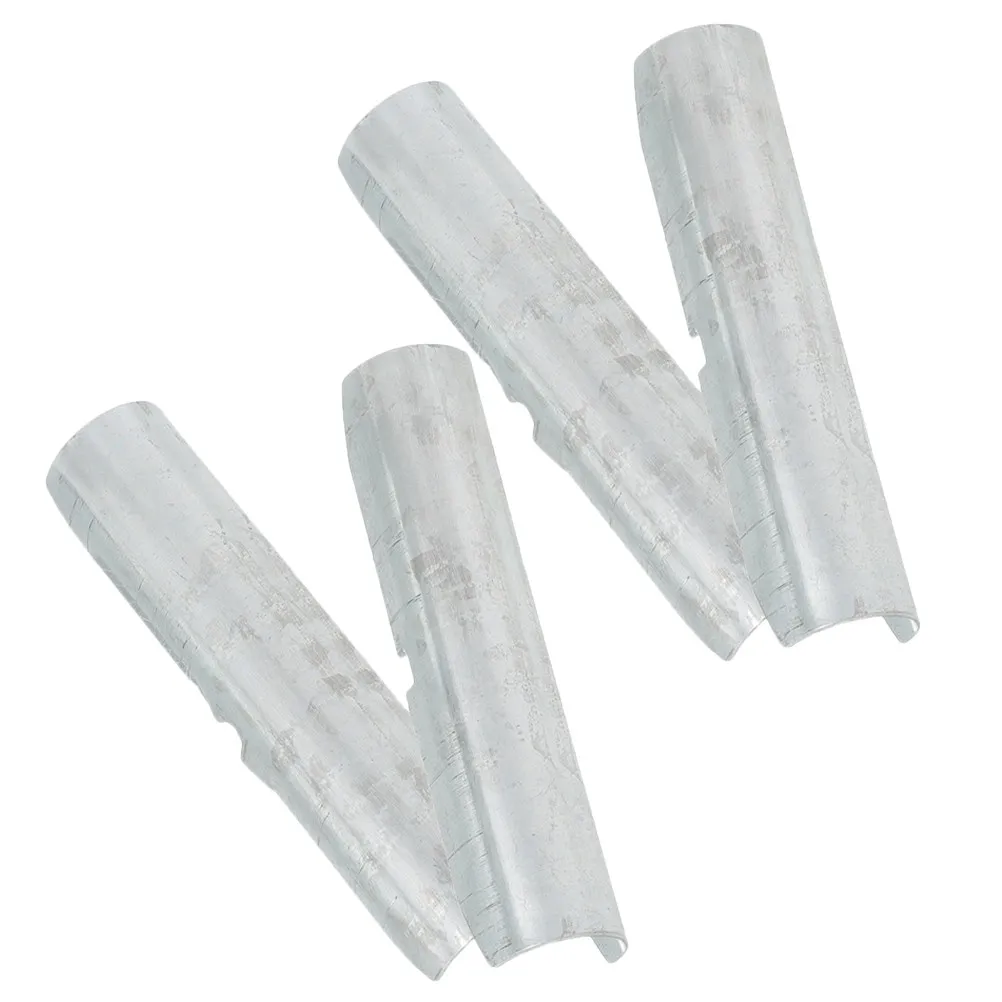 

4 шт. усиленных соединителей для карнизов, угловые соединители для оконных карнизов, утолщенные из цинкового сплава, простая установка, прочные