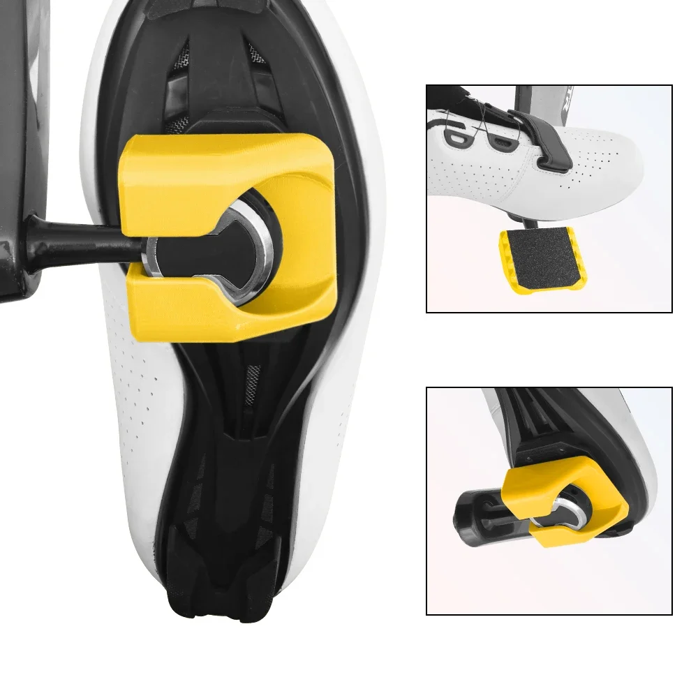 1 زوج قفل الدراجات محول قفل دواسة إلى شقة دواسة محول لواهو SpeedPlay كليبليس الدواسات الذاتي قفل محول #4