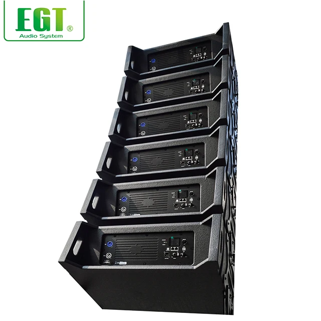 8in Coaxial Passive Line Array Box For Outdoor Concert Wedding Small Stage Audio Equipment