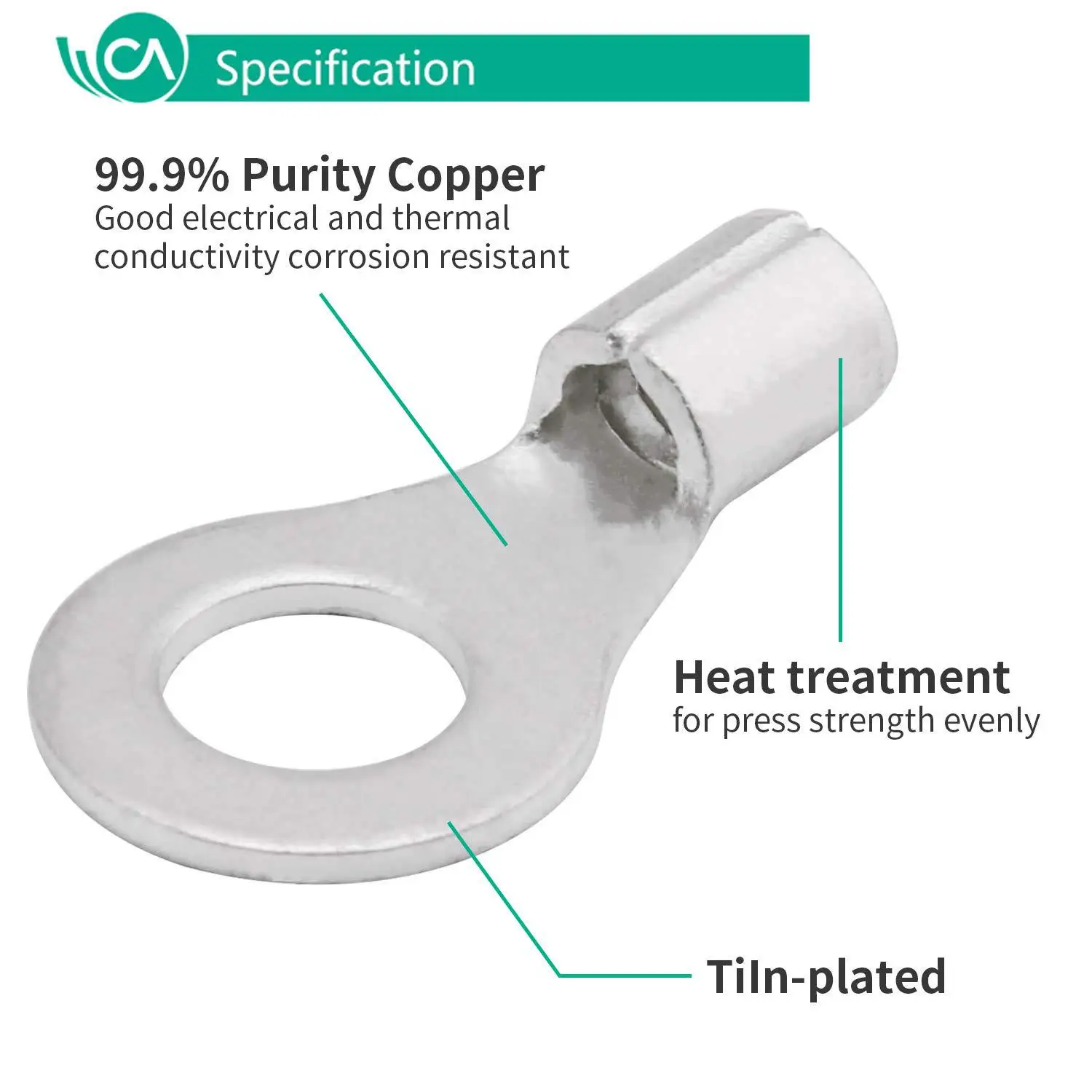 420Pcs/Box OT UT Cold Pressed Cable Terminal Block Set Wire Crimping Terminal