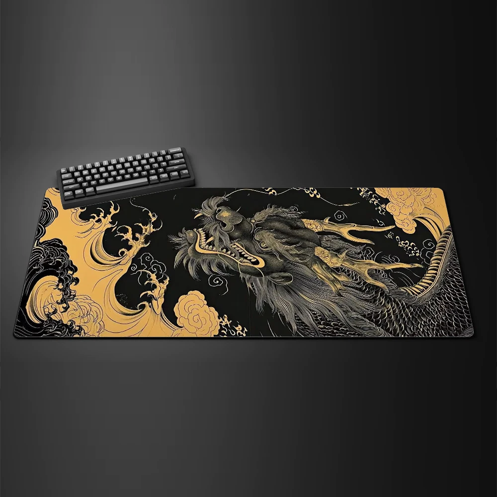 Youlong Game MousePad Black Dragon Claw Player Mouse mat Computer Desktop Decoration Mouse Pads Large Size Keyboard Desk Pad