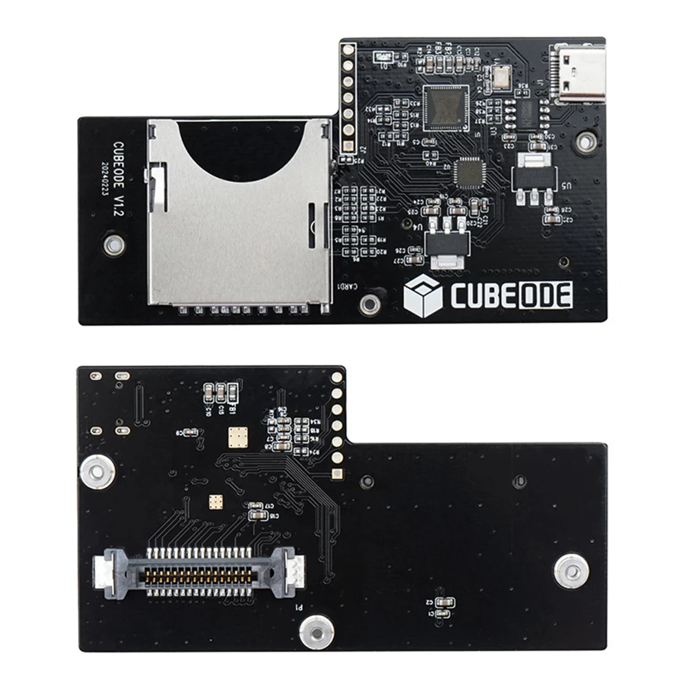 CUBEODE V1.2 Optical Drive Emulator Upgraded Plug and Play GC Loder No SD2SP2/SDGecko Required for NGC GameCube DOL-001&DOL-101