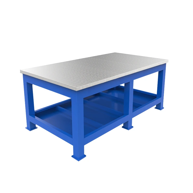 Heavy duty die fitter steel table maintenance operation vice assembly welding hydraulic grinding table testing flying die table