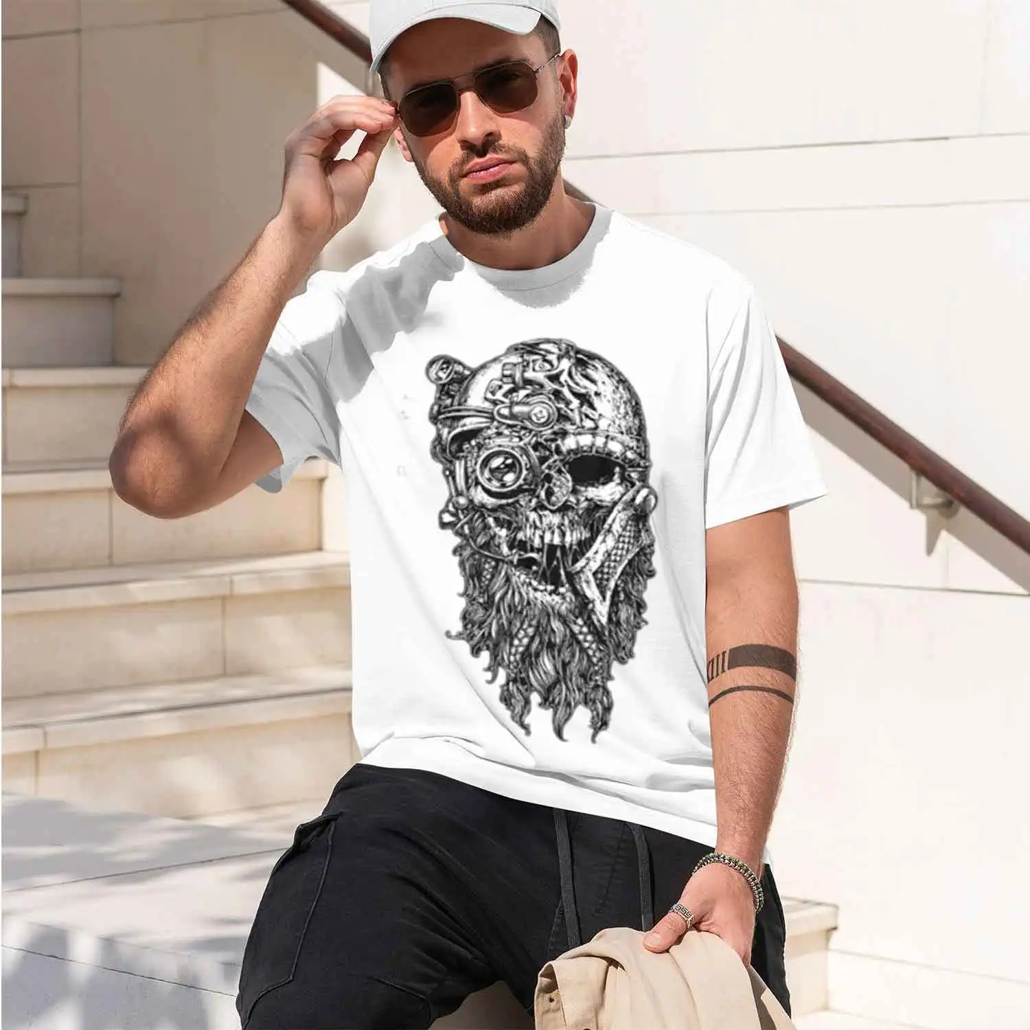 Til Valhalla Vi king Sprit Military Grunt Tacts T-Shirt O-Neck Short Sve Casual Mens T-shirt Size S-3XL 2026 New Model Short-sle