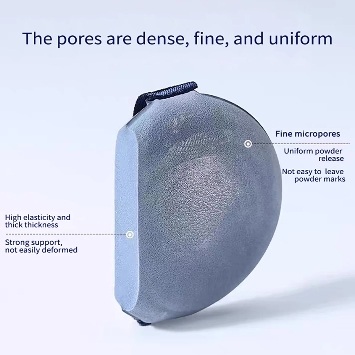 10 pçs maquiagem puff ferramentas de maquiagem accessorie conjunto de sopro de maquiagem uso seco adequado para fundação pó puffs não comer pó laranja