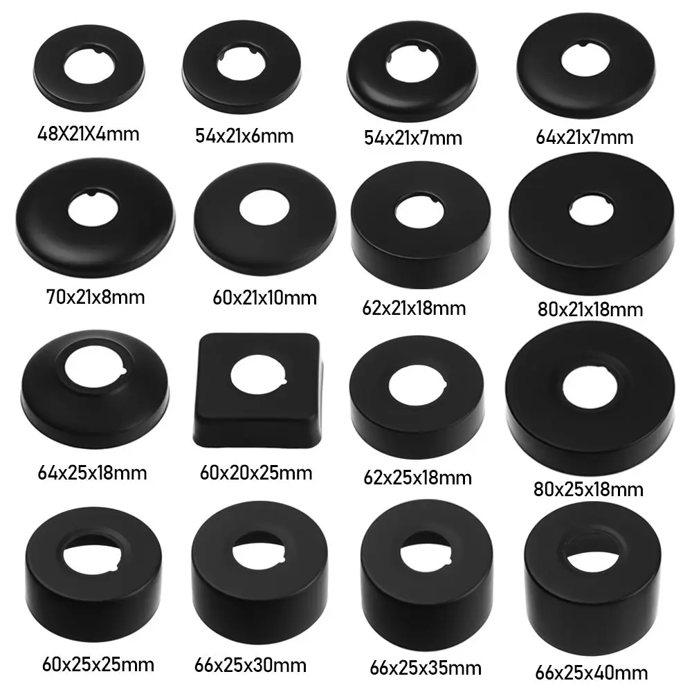 New Stainless Steel Flange Cover Wall Flange Faucet Decor Faucet Decorative Cover Pipe Wall Covers Faucet Accessories