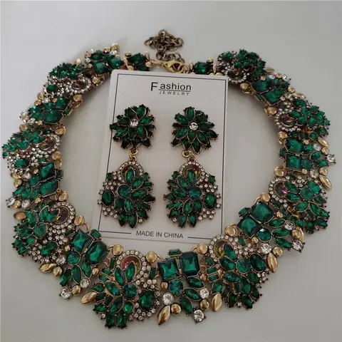 10 best sales kristall halsbandsset - №6