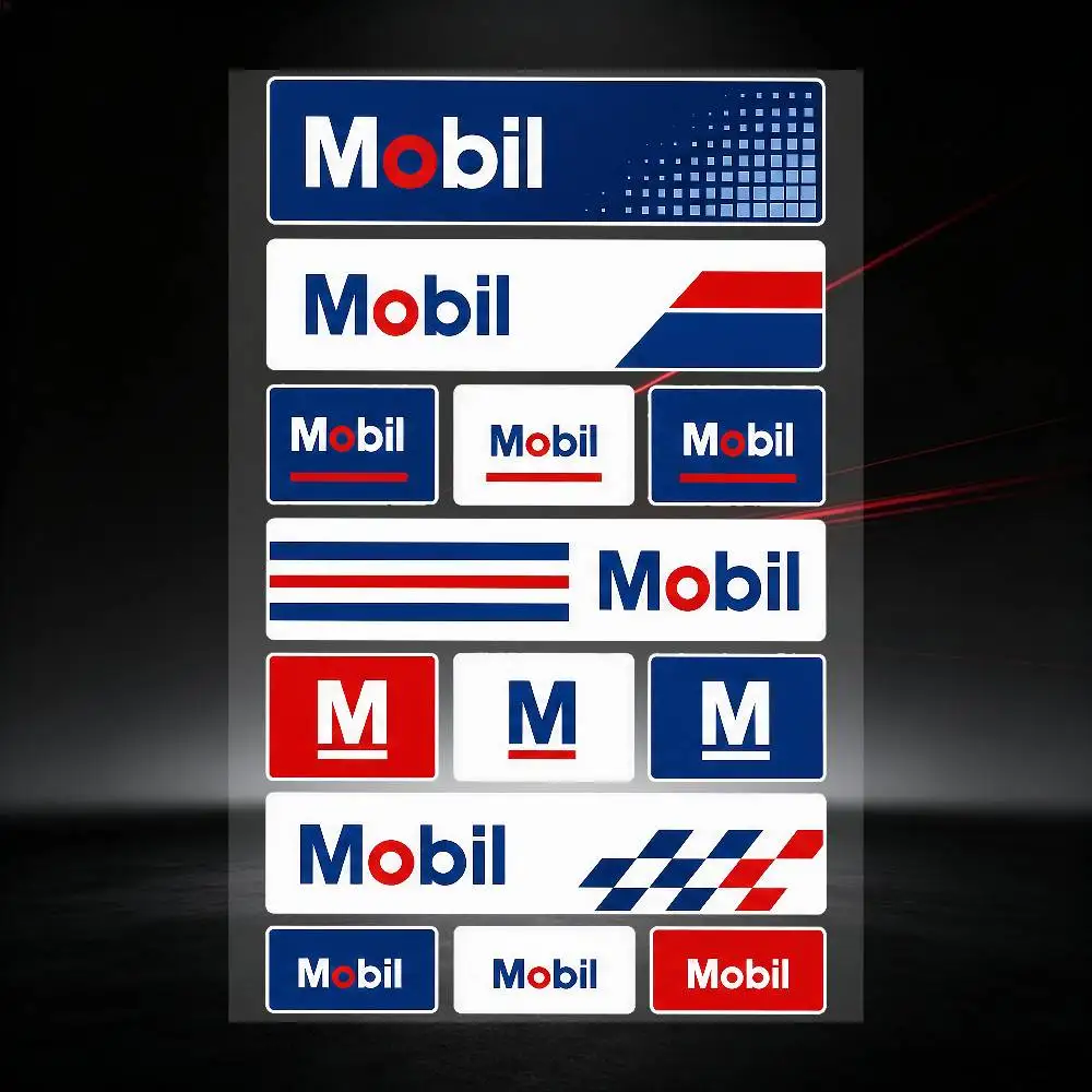 for Mobil Durable Waterproof Reflective Decor Sticker Scratch Cover For Motorcycle Car Helmet Fridge Accessories