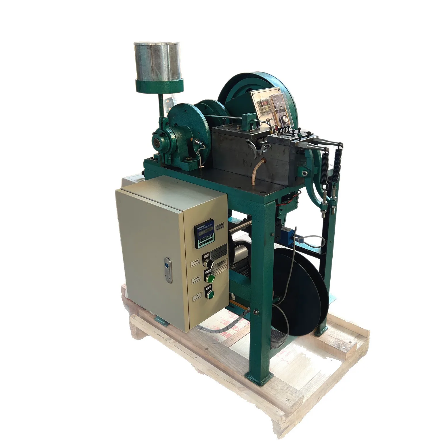 High Quality Handle Bag Rope String End Head Tipping Equipment with PLC