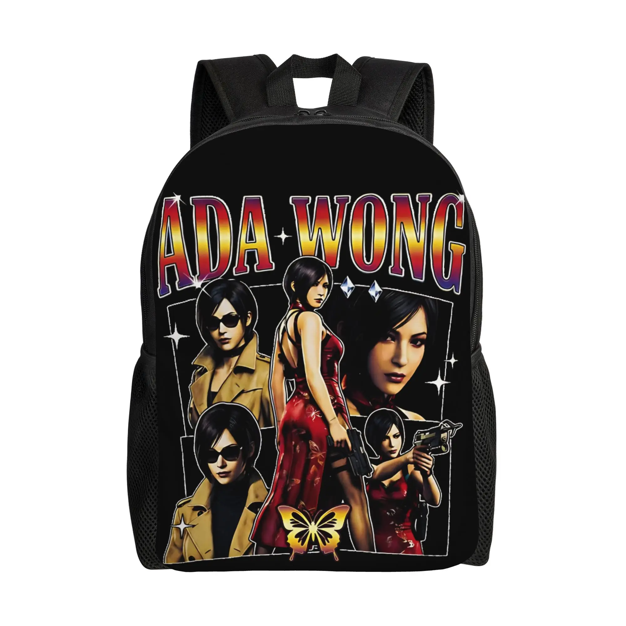 

Resident Evil Graphic, Umbrella Corp Spy Backpack Teen Polyester Travel Backpacks Pattern Fashion School Bags Rucksack