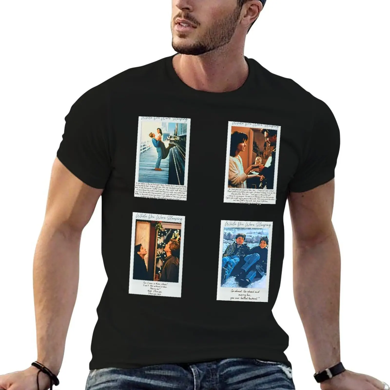 While You Were Sleeping Sticker Set / T Shirt T-Shirt anime vintage anime shirt mens shirts graphic tee