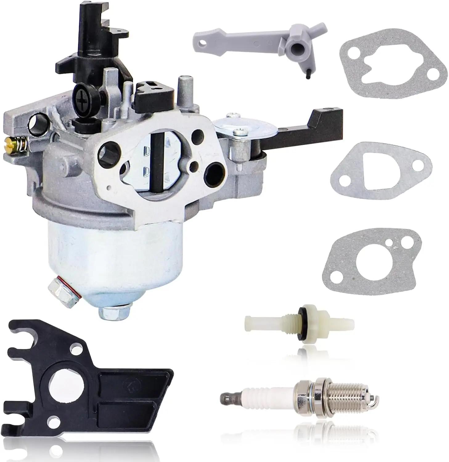 Carburetor kit for County Line 22 Ton Log Splitter Fits for Kohler 6.5 HP Engine