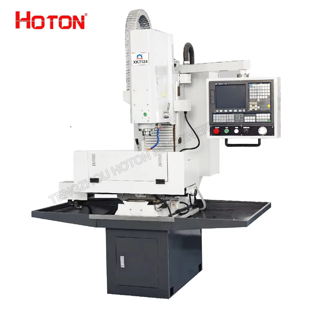 Xk7124 China Pequeño Cnc Vertical Milg Hine a la venta