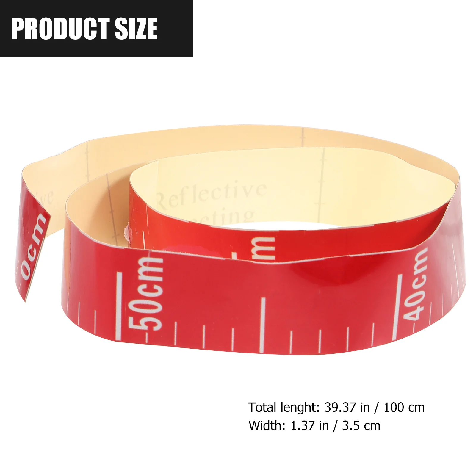 

2 шт., наклейки для измерения уровня воды, длина 1 м, самоклеящийся измеритель высоты для мониторинга глубины воды в бассейне, точное чтение