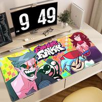 Large Mouse Pad XXL Gaming Accessories Office Gamer Keyboard Desk Mat Non-Slip Laptop Hot Games Friday Night Funkin FNF Mousepad