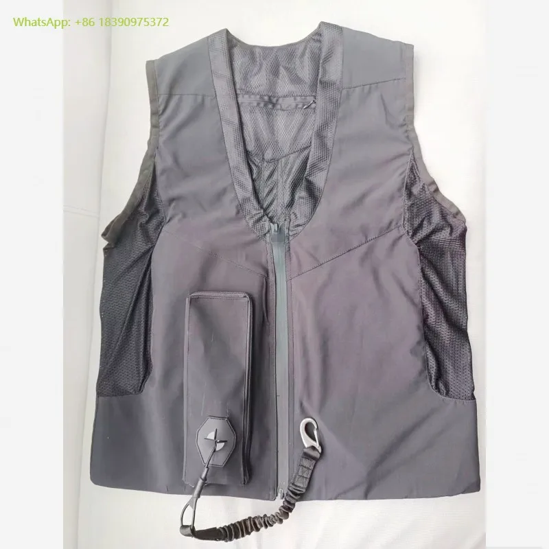 

Новинка: Производство OEM/ODM — Жилеты-экипировка для верховой езды с надувной подушкой безопасности для женщин и мужчин