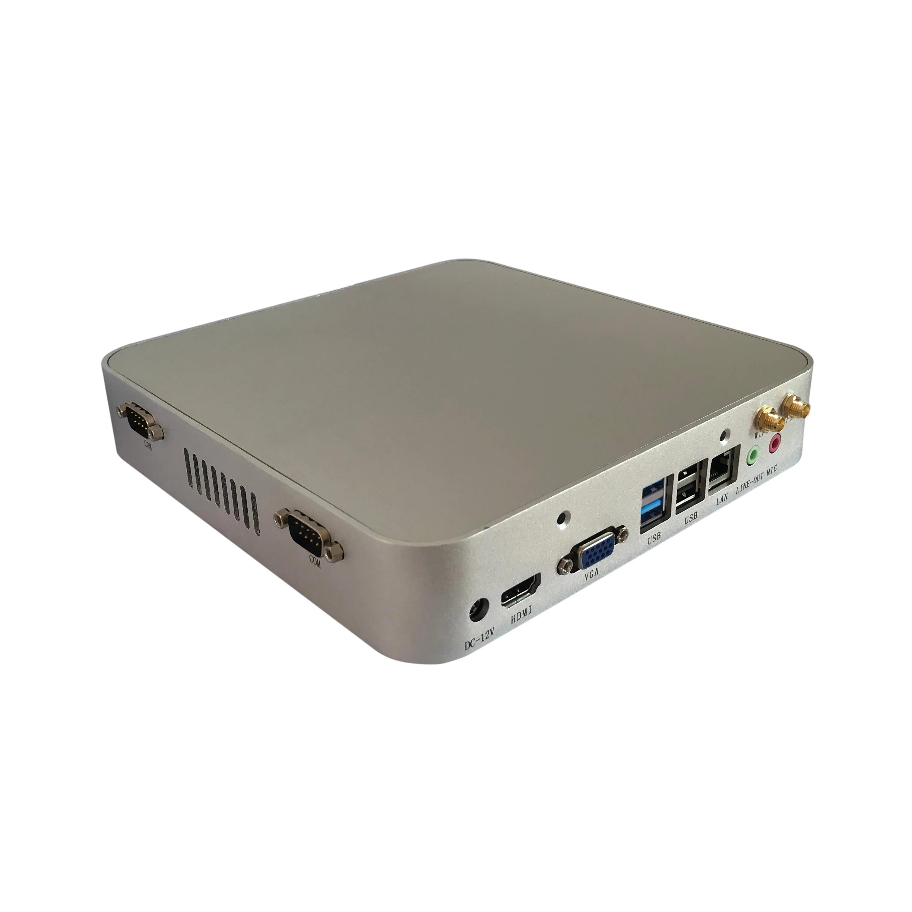 

2025 ELSKY Mini PC With N100 CPU Quad Core 0.8G DDR4 Max 16G RAM SATA 3.0 4K 1/2*RJ45 LAN Realtek ALC897 Desktop Computer