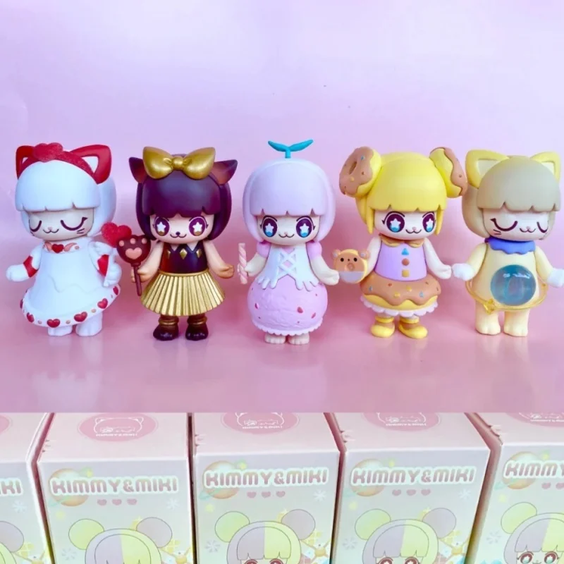 

Authentic Kimmymiki Dessert Series Blind Box Handmade Cute Doll Decoration Trendy Play Mystery Box Children'S Day Gift Doll