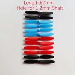 D4 Mini Drone Quadcopter 55mm 0.8mm A B  Main Blades Props Propeller Spare Parts
