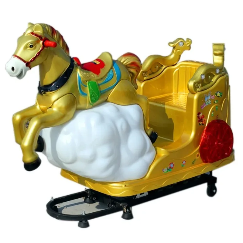 2018 Coin-operated, 2-Seat Coin-operated Pony Ride for Sale, Commercial Coin-operated Animal Driving