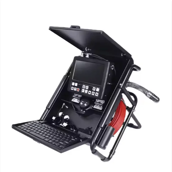 GV8-33PTF New 33mm Pan Tilt Sewer Pipe Inspection Camera with Full HD Image and Built in 512hz Transmitter