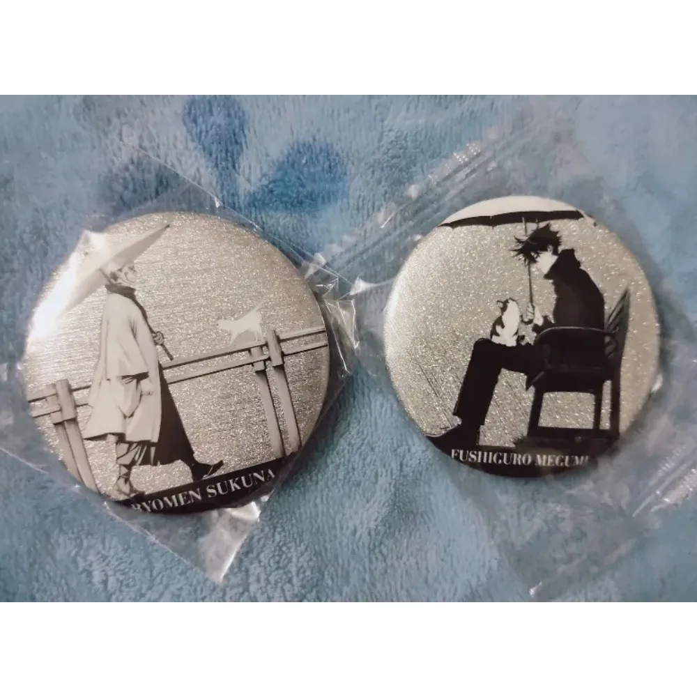 Jujutsu Lijn Badge Wederzijdse hulp Satoru Geto Fushiguro Megumi Anime Randapparatuur ka r en geluid Originaliteit 58mm broche versie d Koc c bodemtemperatuur