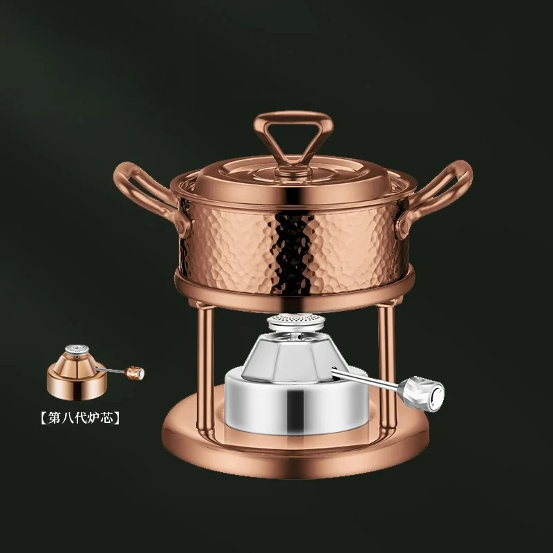 Factory Direct 2026 One person, one pot inflatable hot pot, one single person self-service seafood small hot pot,