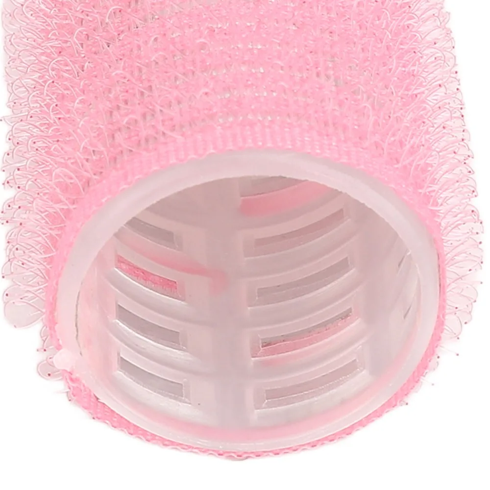 6pcs Hair Styling Tools PP Hair Rollers Professional Pink Hair Rollers Set Easy to Use Thermal Hair Rollers Home Use
