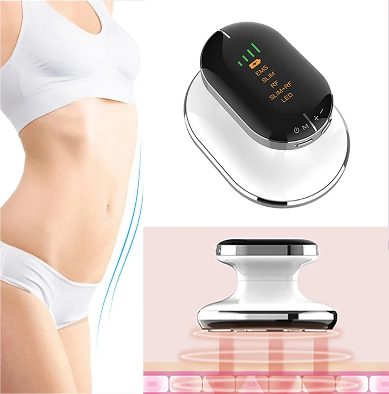 고주파 뷰티 쉐이핑 슬리밍 기기, 초음파 IPL 미세 전류 슬리밍 지방 연소기 가정용 뷰티