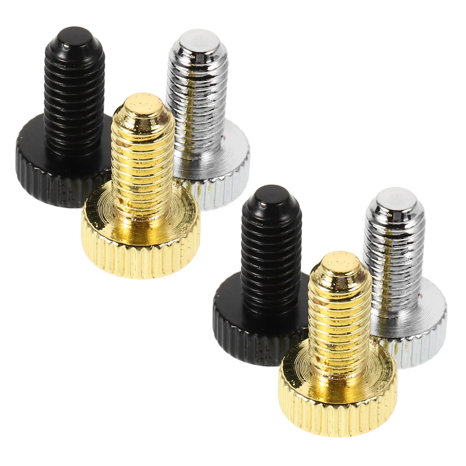 

6 Pcs Screws Bridge Tuning Guitar Replacement Acoustic Saddle Electric Parts Saddles