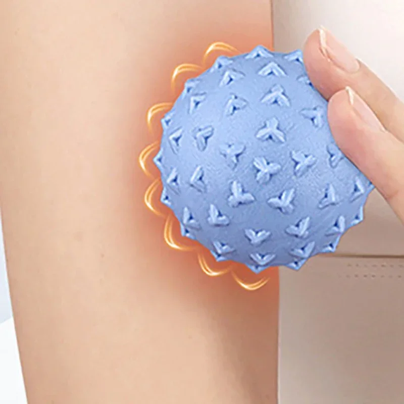 دليل تدليك الكرة فآسيا الكرة العضلات الاسترخاء تدليك اليوغا اللياقة البدنية أداة الخصر الكتف الرقبة تدليك القدم ميريديان #4