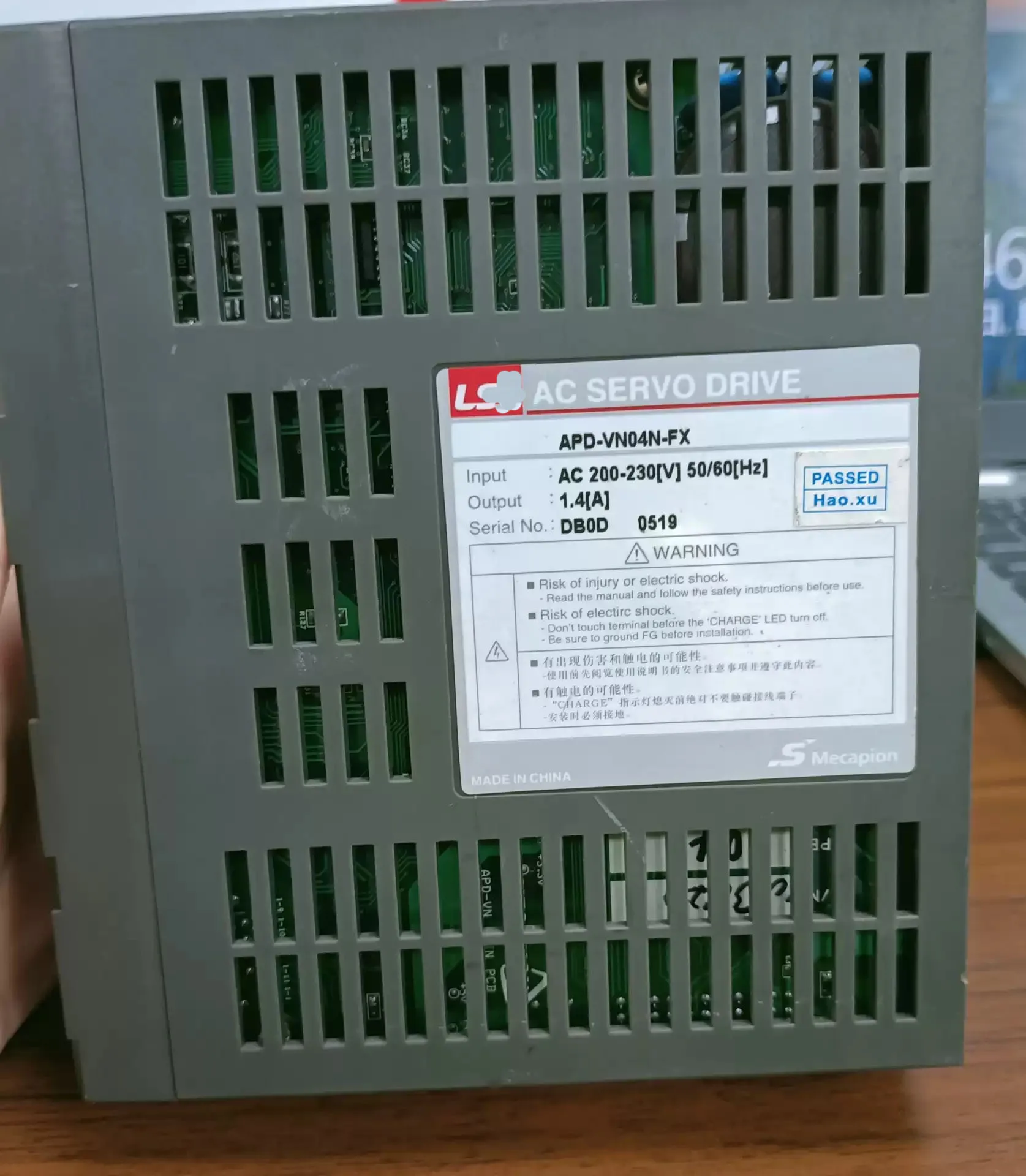 Servo Drive APD-VN04N-FX para LS