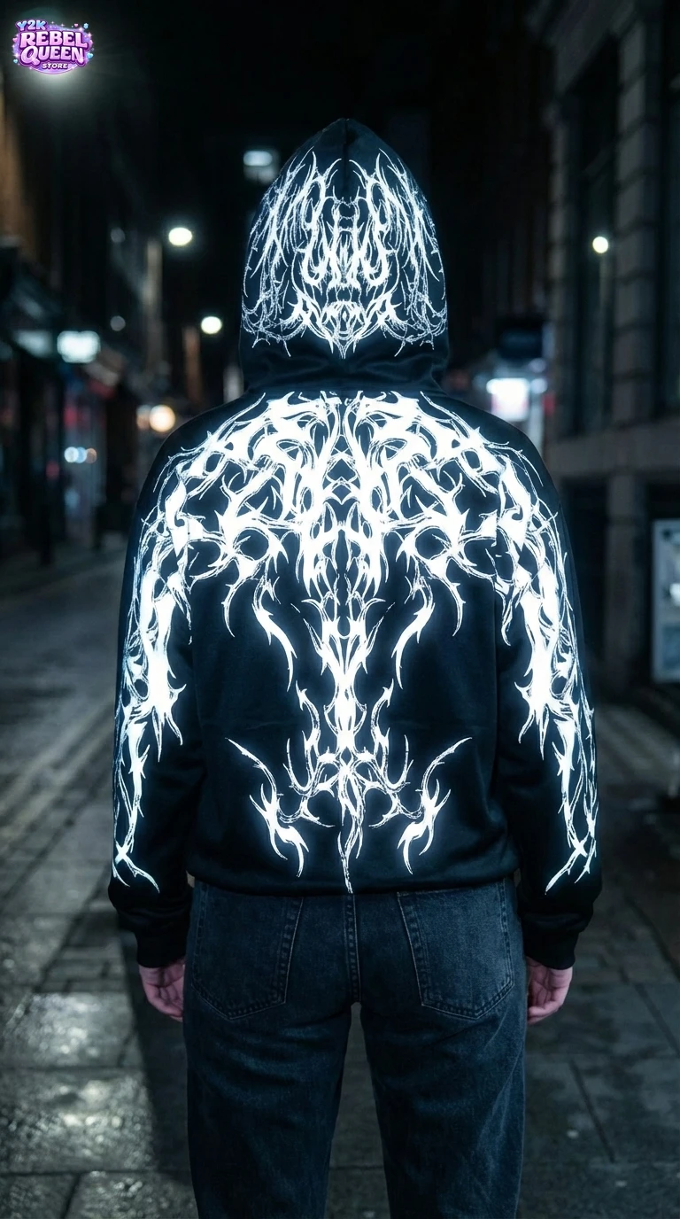 

Американский винтажный худи в стиле Харадзюку, темный уличный стиль, с графическим принтом «Светящийся меч», модный оверсайз, унисекс, повседневная одежда