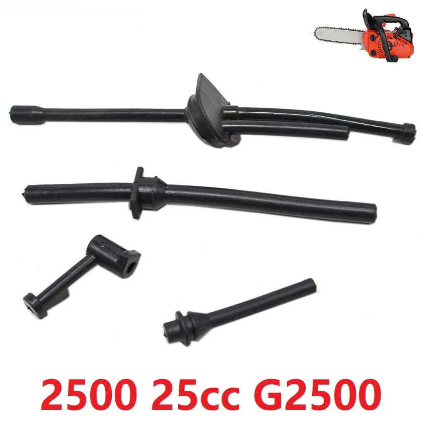 

For chainsaw accessories 2500 oil pump 25cc turbine oil pipe fuel pipe fuel injection nozzle assembly bamboo small chainsaw