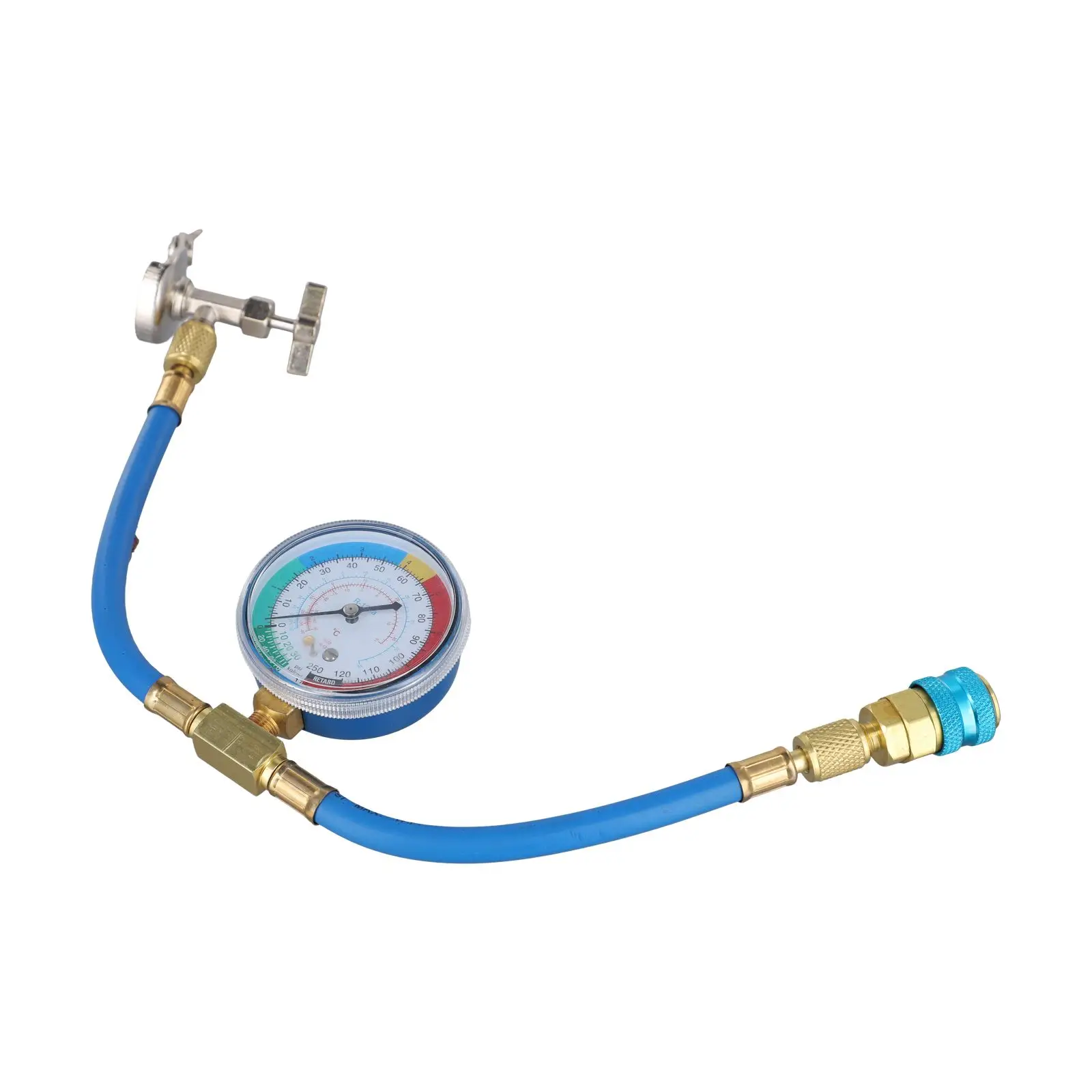 

AC U Charge Hose With Gauge A/C R134A Charging Hose Efficient Charging High-quality Materials For R134A Air Conditioner Systems