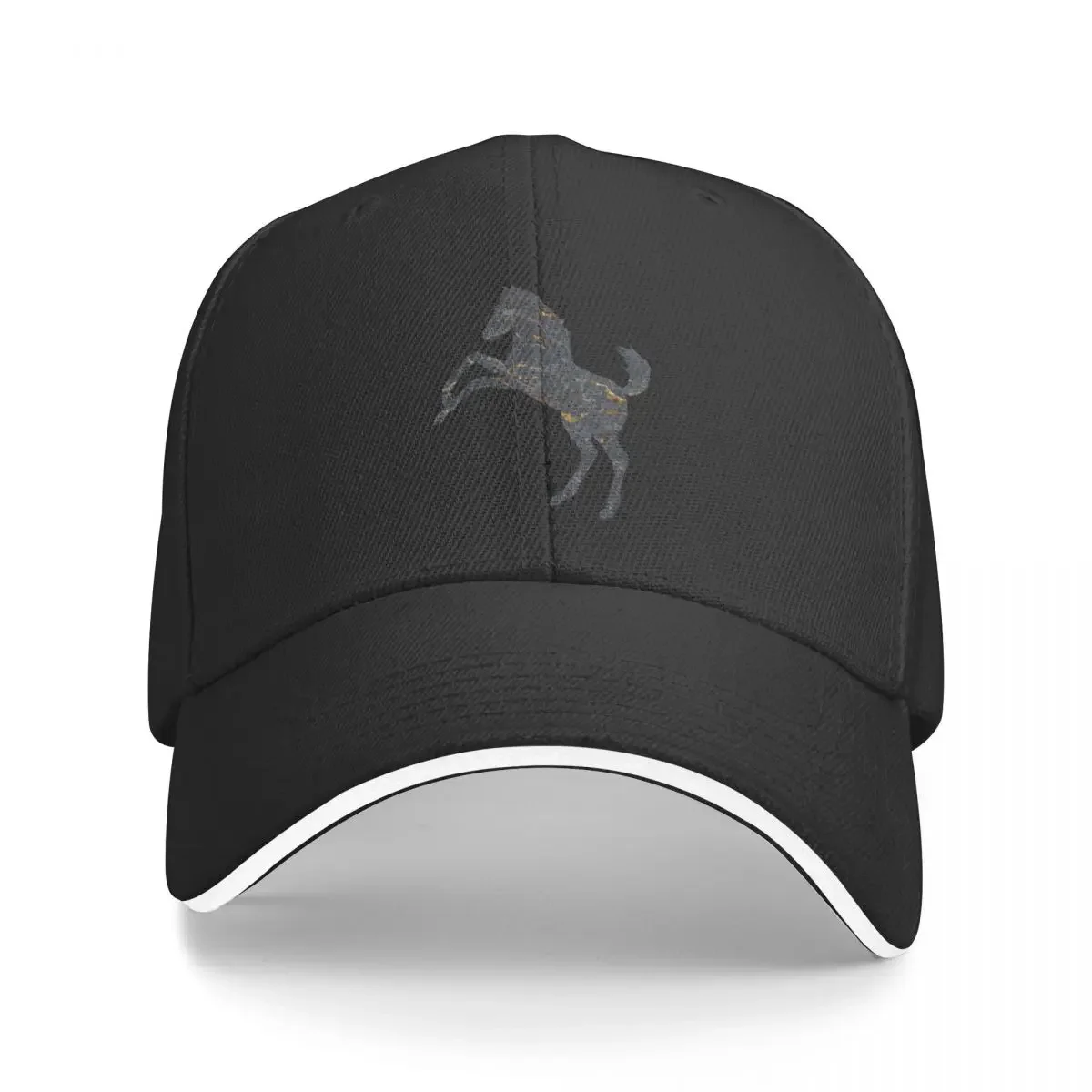 New Mustang Horse Liquid Marble Baseball Cap Trucker Hat western hats Caps For Women Men's