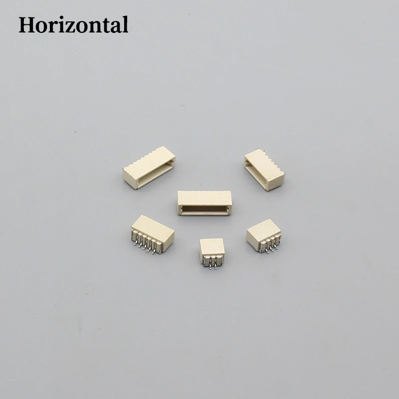 10 件 Sh1.0 Vertical and Horizontal Surface Mount 1.0mm Vertical and Horizontal Smt Female Connector