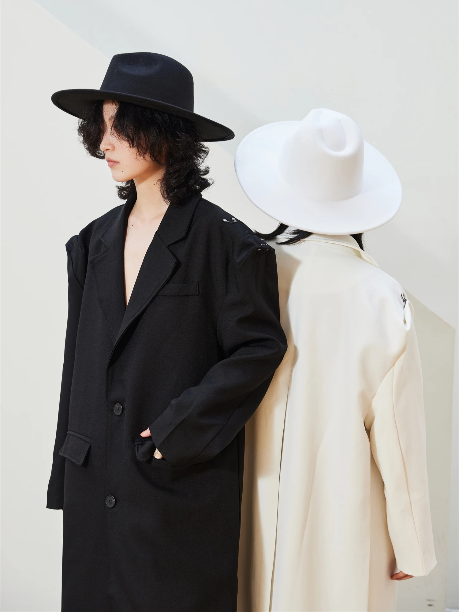 Fedora Hat Wool - Sunvonnie Winterwollen Fedora's met brede rand,