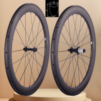CSC UCI Certified 38/50/60mm Depth T800 Carbon Wheels 700C Carbon Fiber Wheelset UD Matte V/ Rim Brake Racing Bike Carbon Wheels
