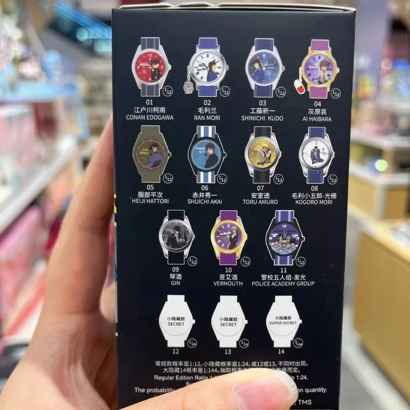 

Новые часы с детективом Конан, часы-сюрприз, слепая коробка, сборные часы Monster Thief, детские подарки на день рождения