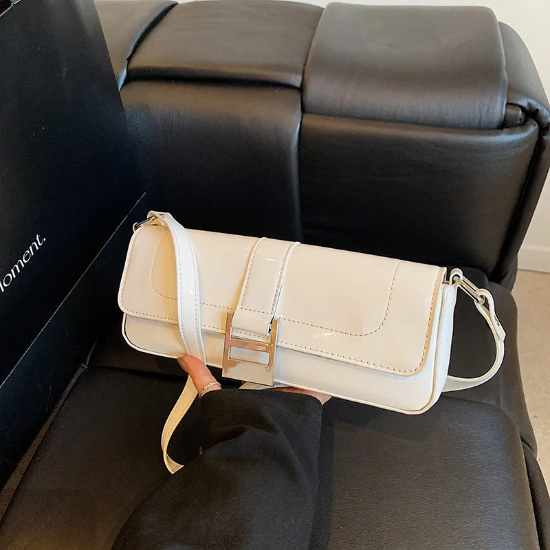 

Нишевая дизайнерская сумка для женщин, повседневная индивидуальная модная роскошная простая трендовая сумка на одно плечо под мышками