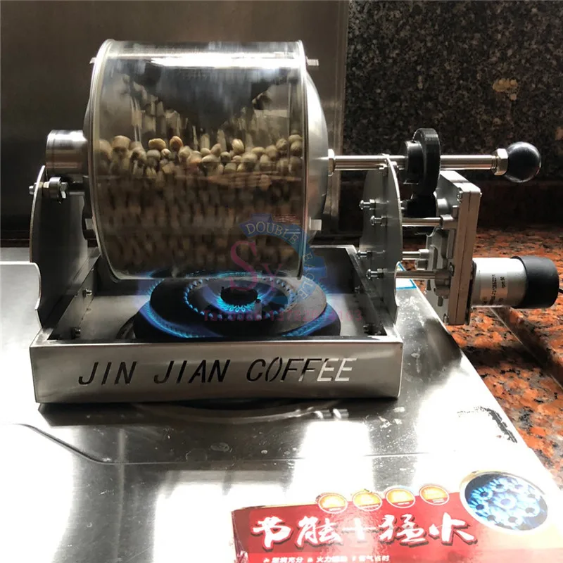 المنزلية الصغيرة التلقائي دوران 6.4L الفولاذ المقاوم للصدأ ماكينة تحميص القهوة الخبز ماكينة التحميص ديهيدراتور أكثر جفافا