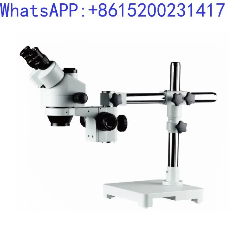 Microscope HD binocular stereo microscope Trinocular optical microscope 7-45x continuous zoom