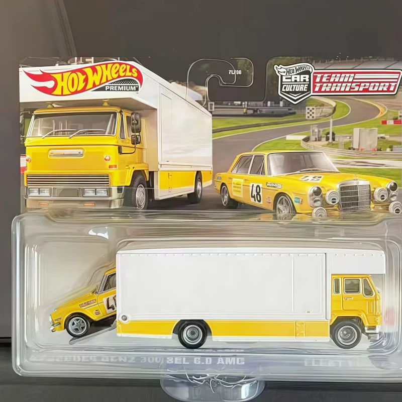 

Genuine Hot Wheels Legends Tour Team Transport 2025 - Bmw M3 And Hw Rally Hauler 1:64 Scale Premium Diecast Collectible Gift Toy