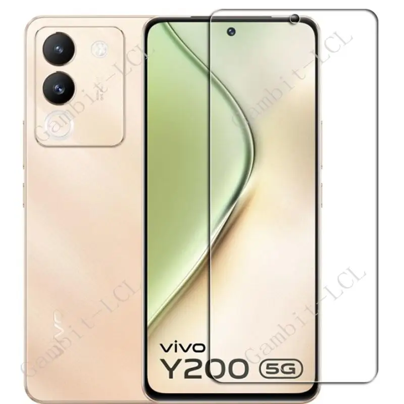 4PCS For Vivo Y200 5G Screen Protective Tempered Glass On VivoY2005G VivoY200 VivoV29e V29e Global 6.67