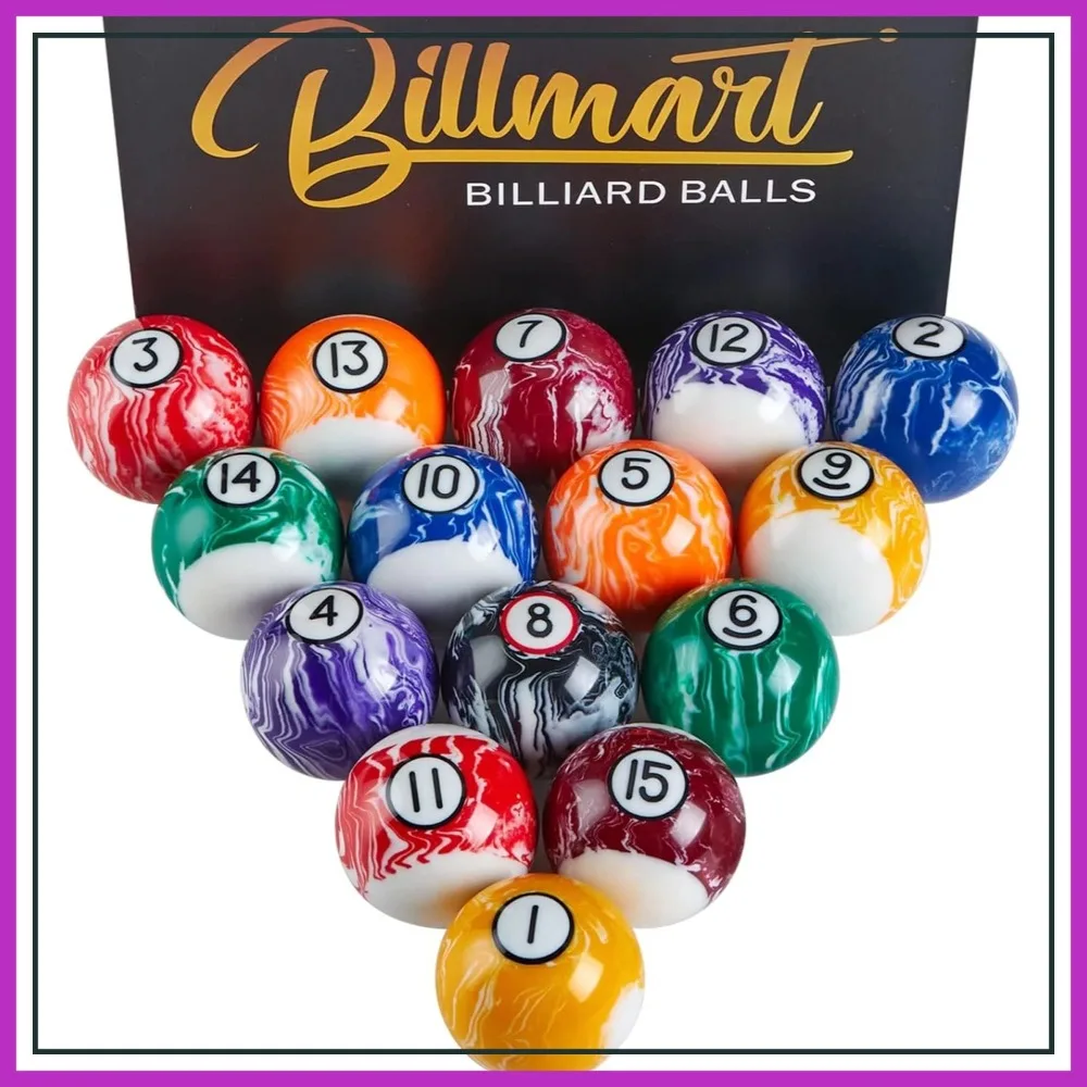

16 Pool Table Balls Set for Billiard Game