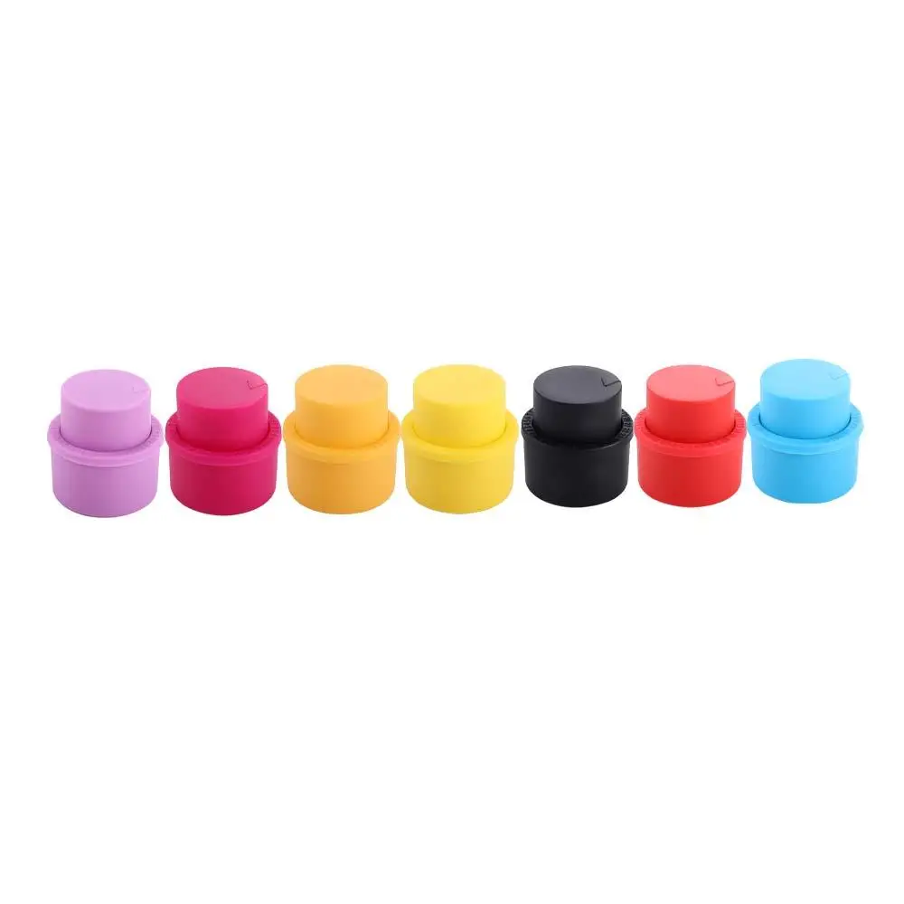 Fresh Keeping Push Type Fizzy Drink Soda Cola Bottle Pump Caps Bottle Top Saver Lid Stopper Pressure Cap