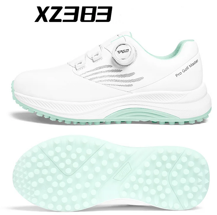 PGM Golf Sneakers Summer Women\'s Shoes Waterproof Knob Sports Shoes Anti slip and Comfortable Lightweight Nailless Shoes XZ383