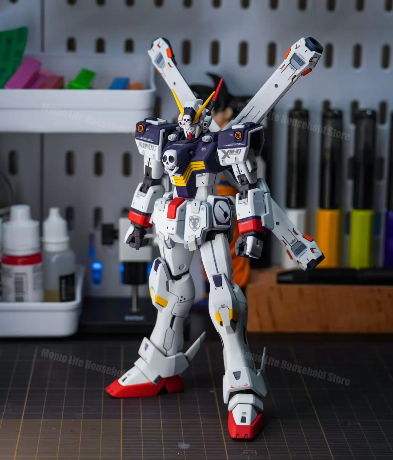 DABAN 6644 MG 1/100 XM-X1 Crossbone X-1 Pełny zestaw do samodzielnego montażu, model z tkaniny, plastikowy szkielet, figurka anime, robot, model plastikowy